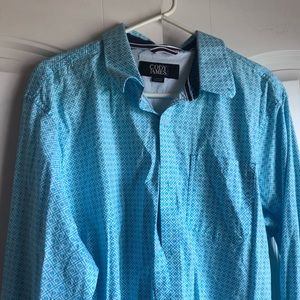 Mens long sleeve button down
